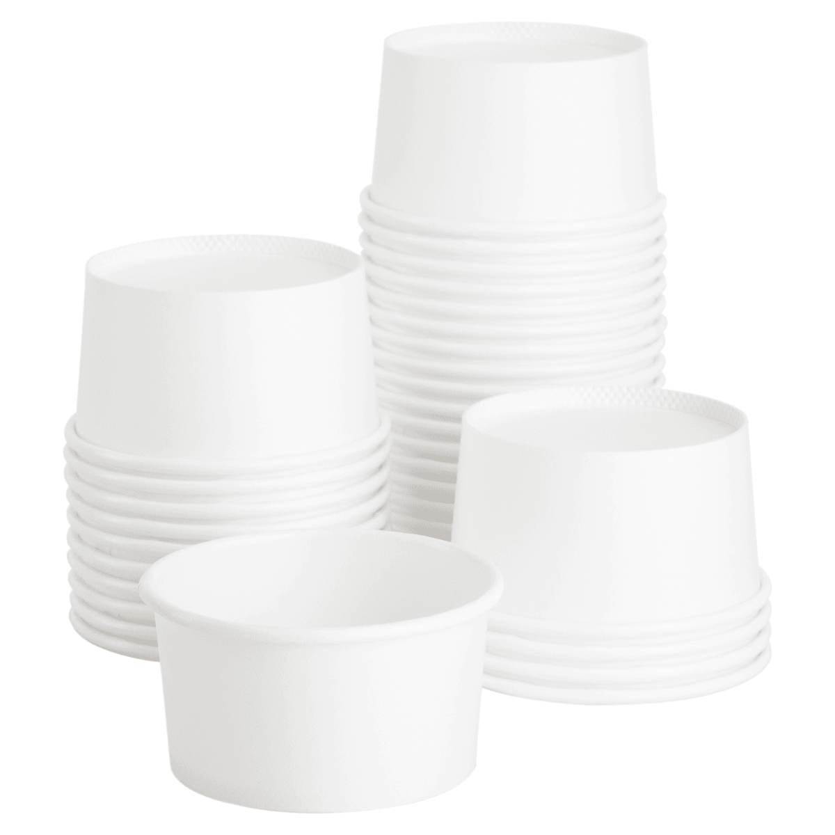 Wholesale 4 oz Eco-Friendly Paper Portion Cup White - 1,000 ct