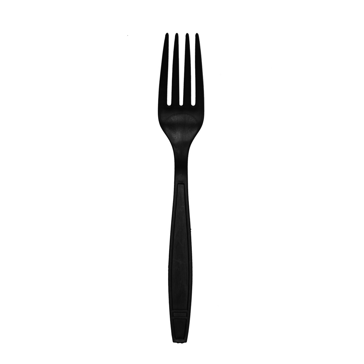 Wholesale Heavy Weight Bio-Based Forks Black - 1,000 ct