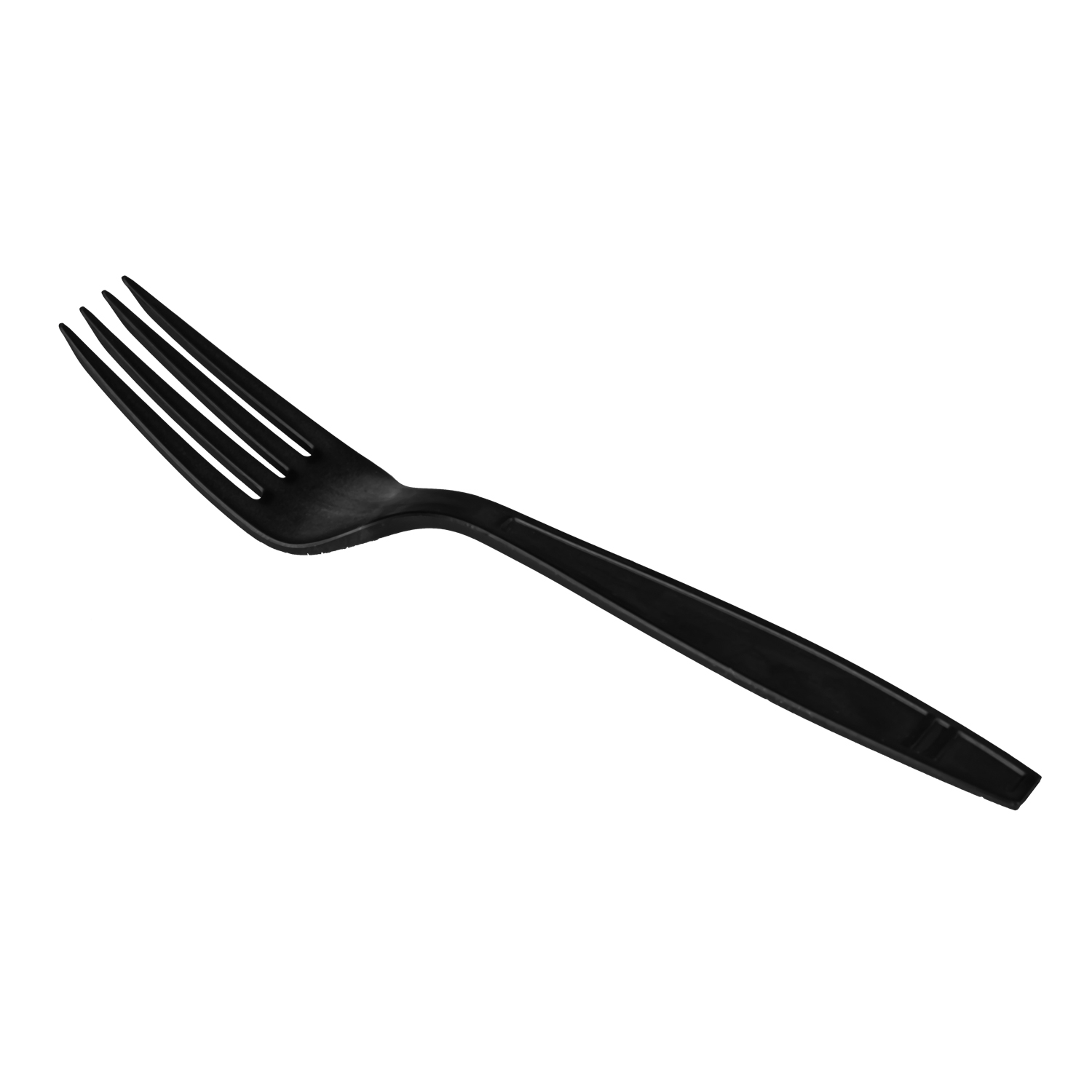 Wholesale Heavy Weight Bio-Based Forks Black - 1,000 ct