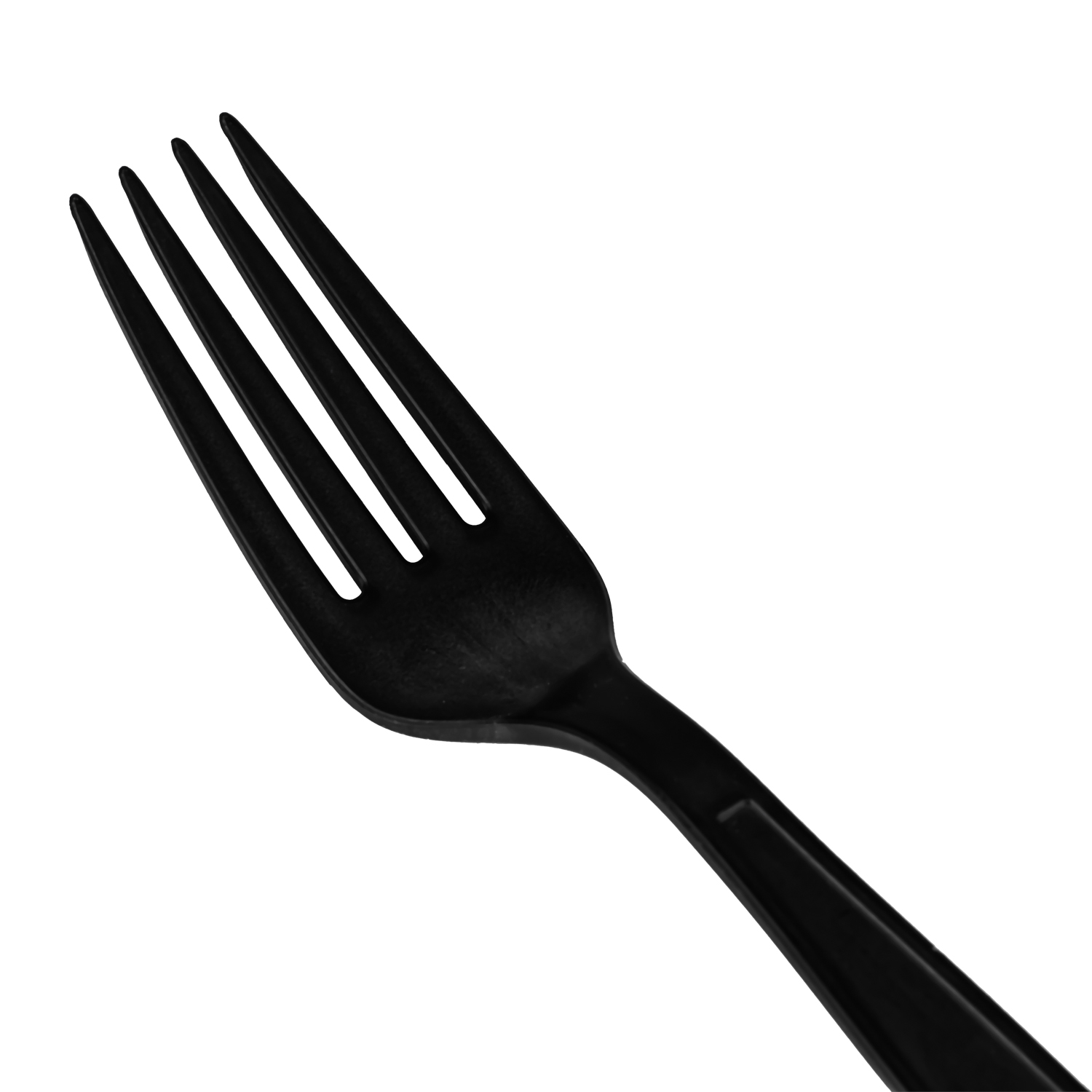 Wholesale Heavy Weight Bio-Based Forks Black - 1,000 ct