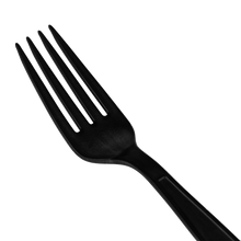 Load image into Gallery viewer, Wholesale Heavy Weight Bio-Based Forks Black - 1,000 ct
