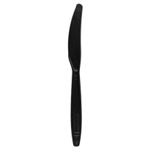 Load image into Gallery viewer, Wholesale Heavy Weight Bio-Based Knives Black - 1,000 ct

