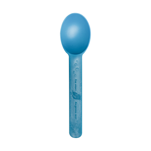 Wholesale Eco-Friendly Heavy Weight Bio-Based Spoons - Teal Blue - 1,000 ct