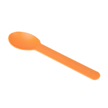 Load image into Gallery viewer, Wholesale Heavy Weight Bio-Based Spoons Tangerine Orange - 1,000 ct
