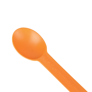 Wholesale Eco-Friendly Heavy Weight Bio-Based Spoons - Tangerine Orange - 1,000 ct