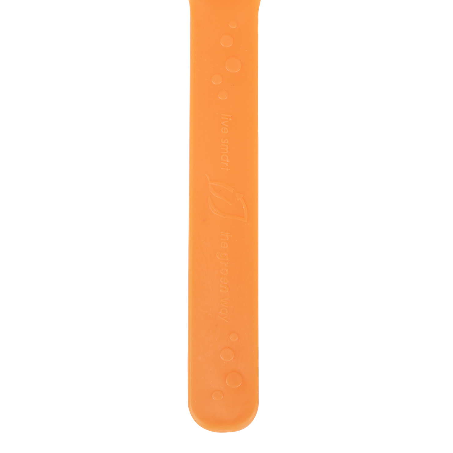 Wholesale Heavy Weight Bio-Based Spoons Tangerine Orange - 1,000 ct