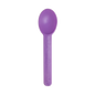 Wholesale Eco-Friendly Heavy Weight Bio-Based Spoons - Lavender Purple - 1,000 ct