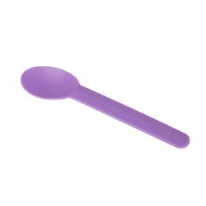 Wholesale Eco-Friendly Heavy Weight Bio-Based Spoons - Lavender Purple - 1,000 ct