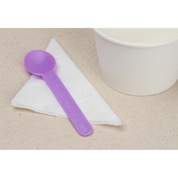 Wholesale Eco-Friendly Heavy Weight Bio-Based Spoons - Lavender Purple - 1,000 ct