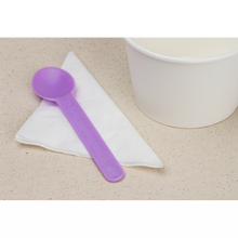 Load image into Gallery viewer, Wholesale Eco-Friendly Heavy Weight Bio-Based Spoons - Lavender Purple - 1,000 ct
