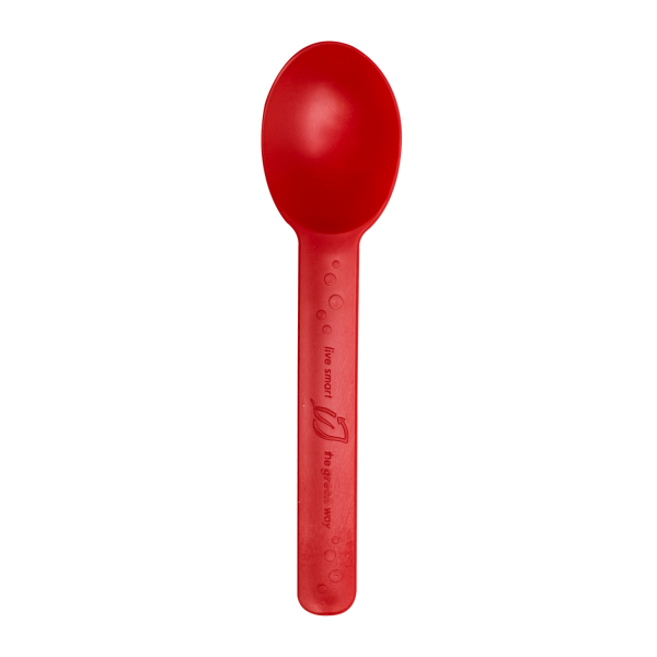 Wholesale Eco-FriendlyHeavy Weight Spoons -Red - 1,000 ct
