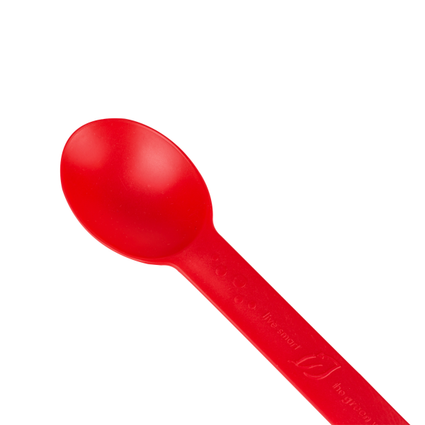 Wholesale Eco-FriendlyHeavy Weight Spoons -Red - 1,000 ct