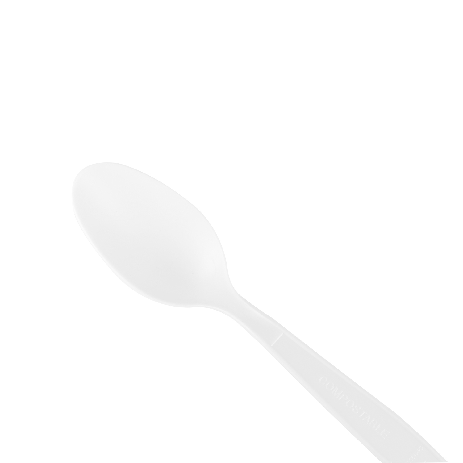 Wholesale PLA Heavy Weight Compostable Tea Spoons - 1,000 ct