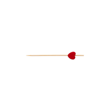 Load image into Gallery viewer, Wholesale 3.5&#39;&#39; Bamboo Pick, Red - 5,000 ct
