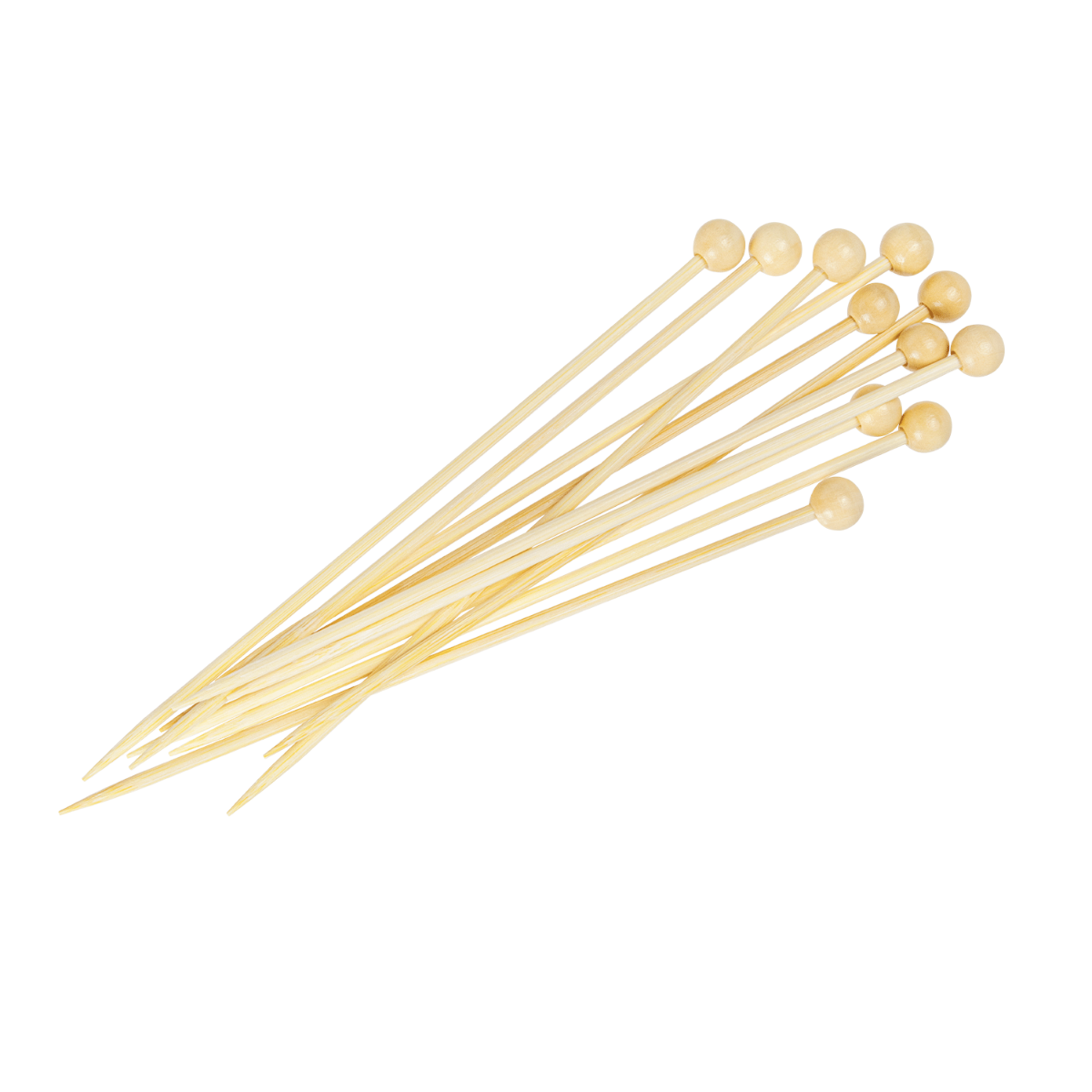 Wholesale 6'' Bamboo Pick, Natural - 5,000 ct