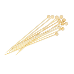 Wholesale 6'' Bamboo Pick, Natural - 5,000 ct