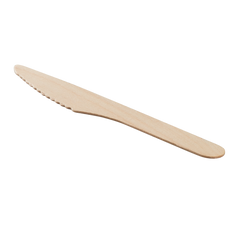 Wholesale Wooden Compostable Heavy Weight Knife - 1,000 ct