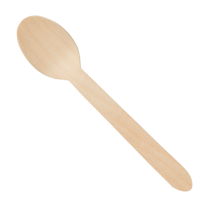 Wholesale Eco-Friendly Wooden Compostable Heavy Weight Spoon - 1,000 ct