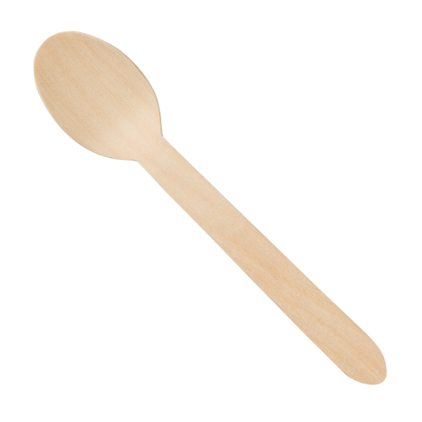 Wholesale Eco-Friendly Wooden Compostable Heavy Weight Spoon - 1,000 ct