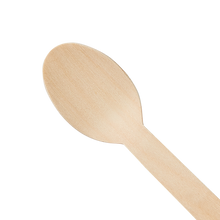 Load image into Gallery viewer, Wholesale Eco-Friendly Wooden Compostable Heavy Weight Spoon - 1,000 ct
