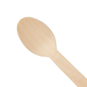 Wholesale Eco-Friendly Wooden Compostable Heavy Weight Spoon - 1,000 ct