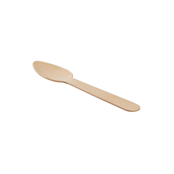 Wholesale Eco-Friendly Wooden Compostable Heavy Weight Tasting Spoon - 4,000 ct