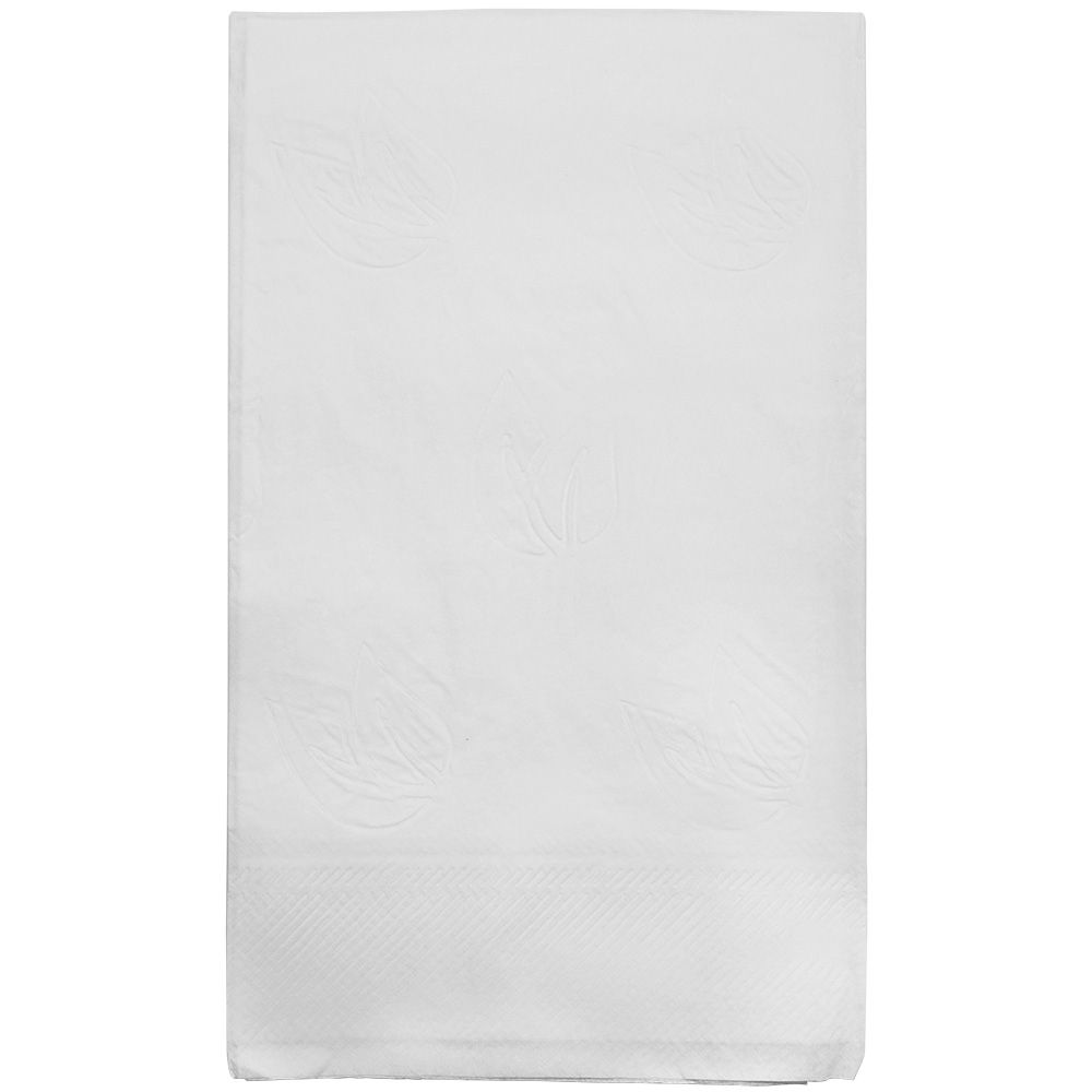 Wholesale 15"x17" 1 Ply Dinner Napkins White - 3,000 ct