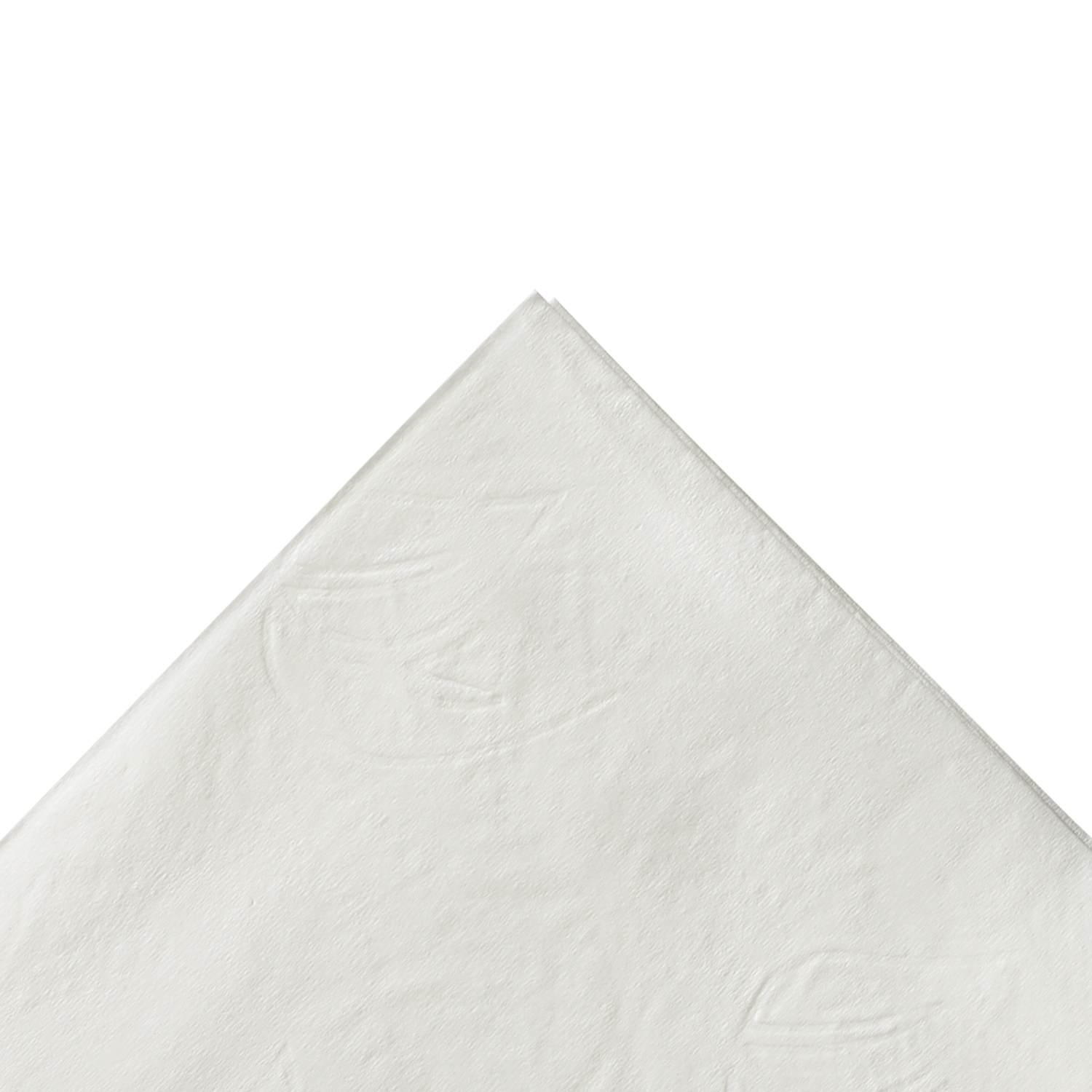 Wholesale 15"x17" 1 Ply Dinner Napkins White - 3,000 ct