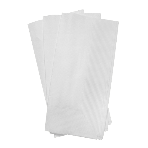Wholesale 17"x17" Premium Dinner Napkins White - 2,000 ct
