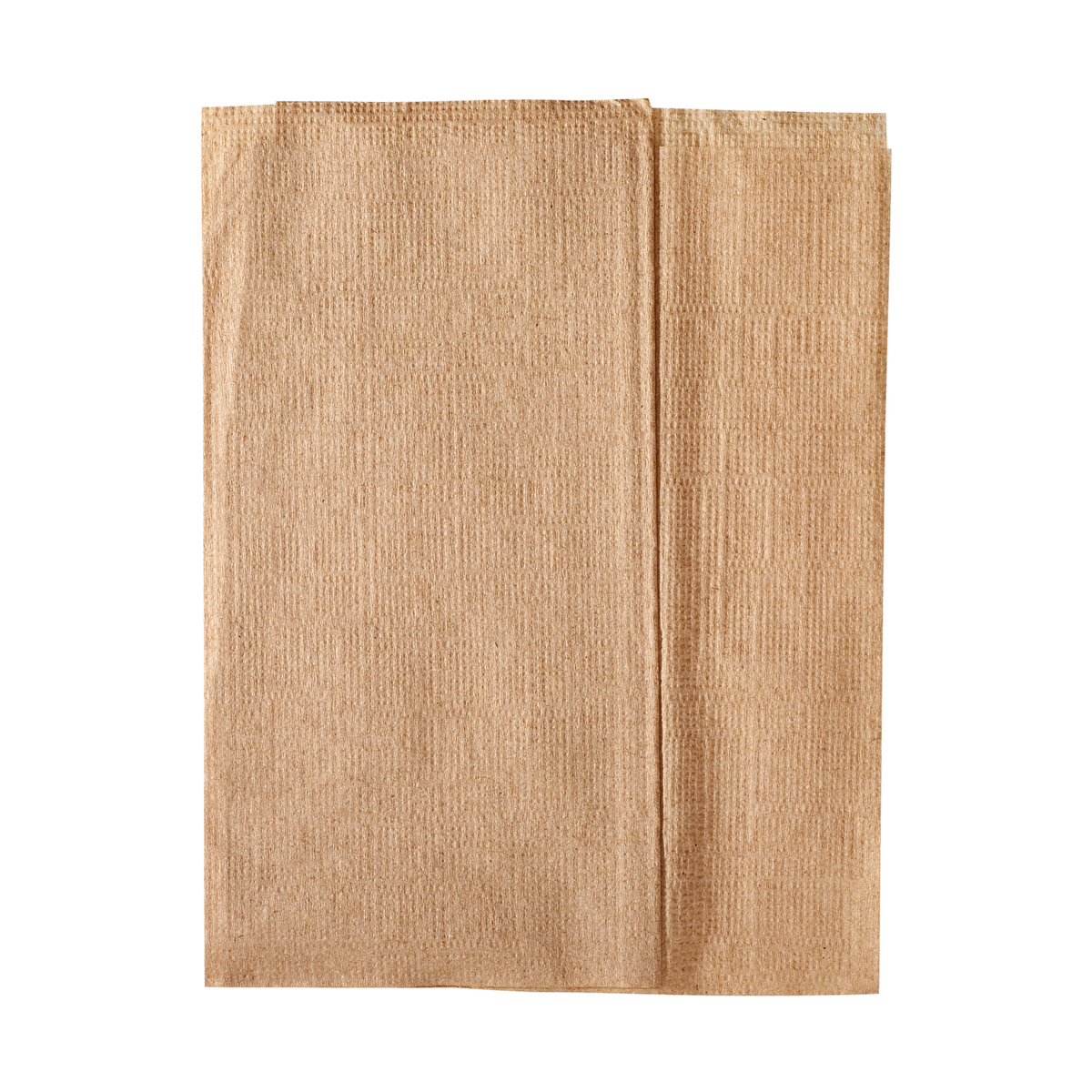 Wholesale 12"x13" Off-Fold Napkins - Kraft - 6,000 ct