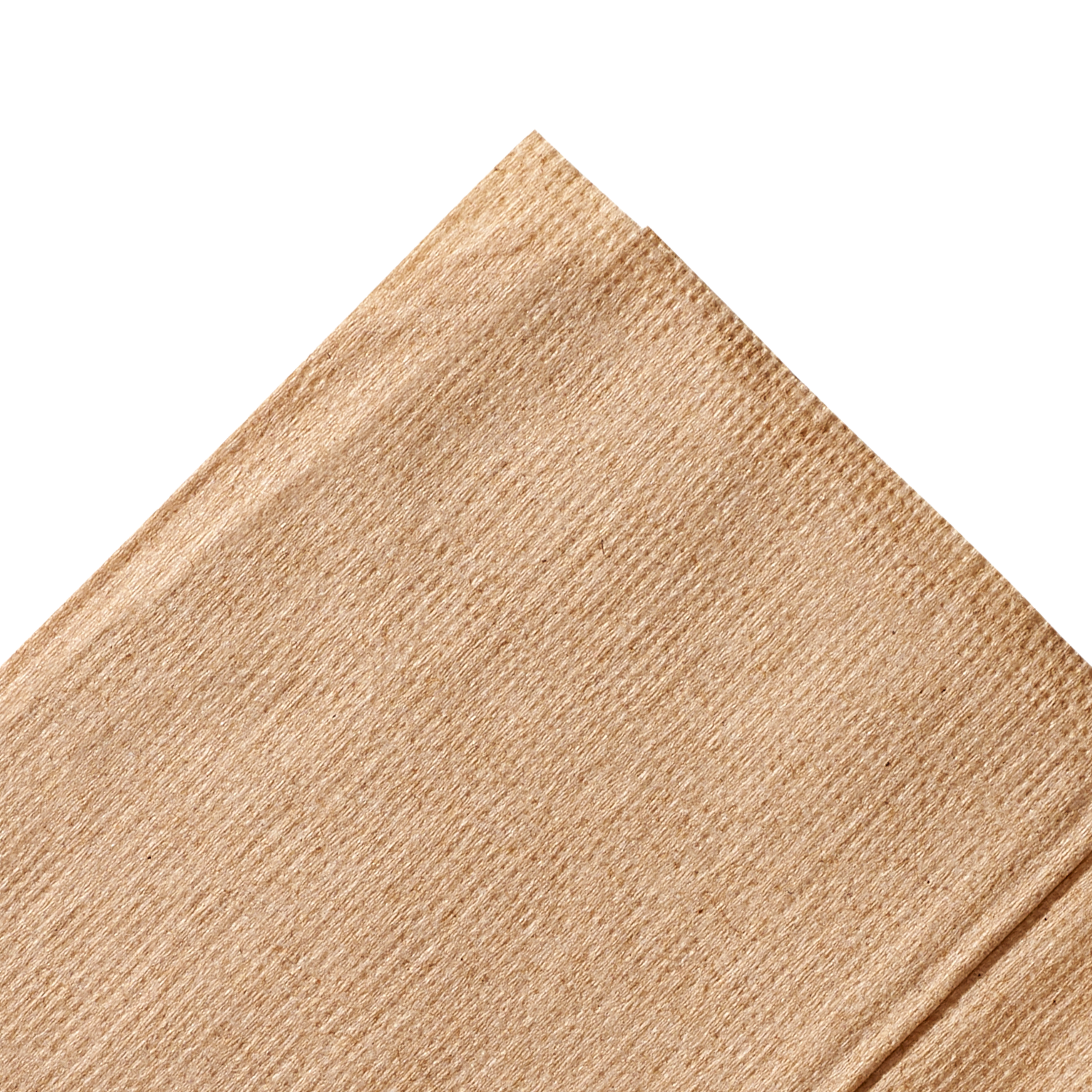 Wholesale 12"x13" Off-Fold Napkins - Kraft - 6,000 ct