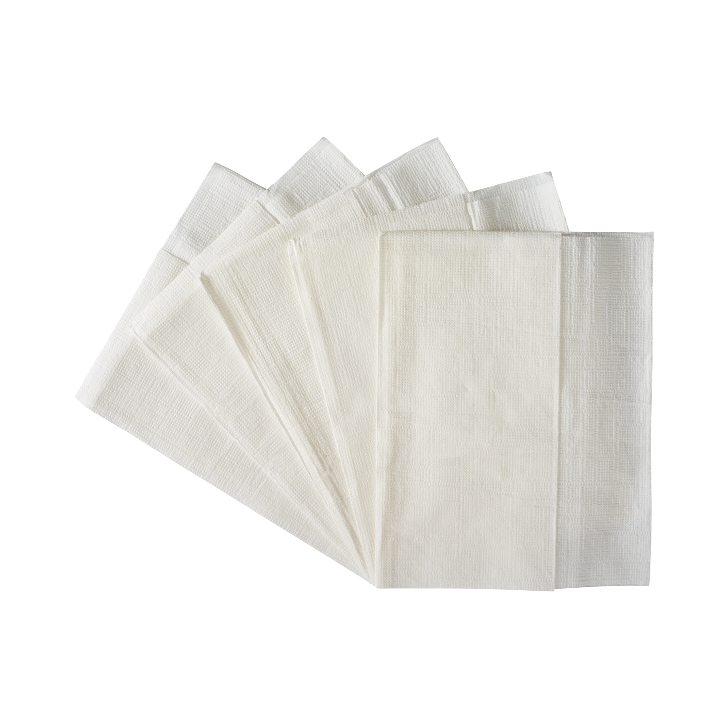 Wholesale 12"x13" Off-Fold Napkins White - 6,000 ct
