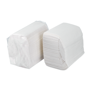 Wholesale 12"x13" Off-Fold Napkins White - 6,000 ct