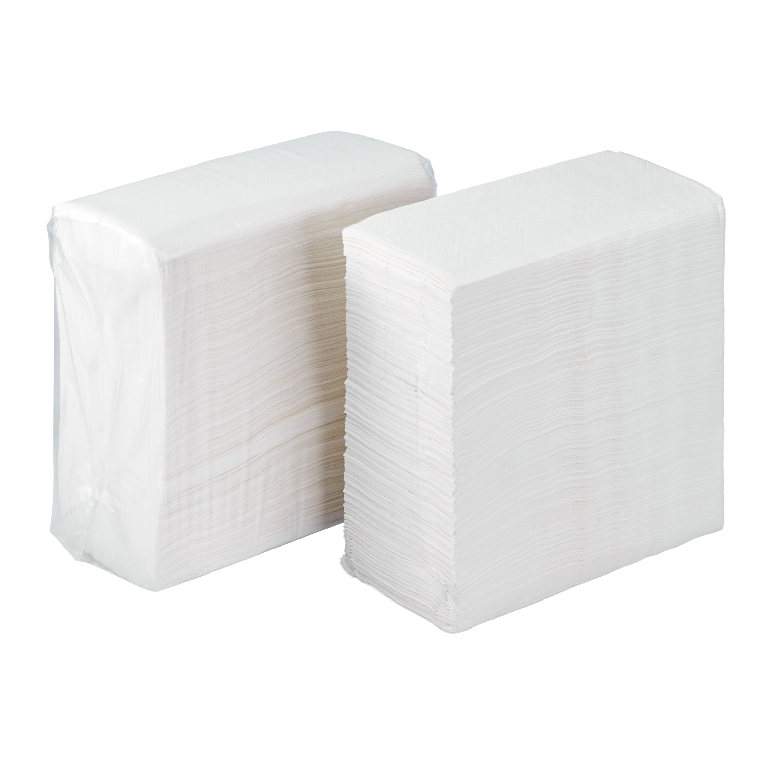 Wholesale 13.5"x7" Tall Fold Dispenser Napkins White - 10,000 ct