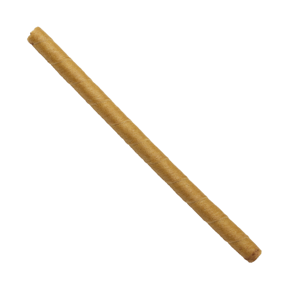 Wholesale Tea Zone Chocolate Wafer Straw 6mm Wrapped - 420 ct