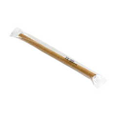 Wholesale Tea Zone Chocolate Wafer Straw 6mm Wrapped - 420 ct