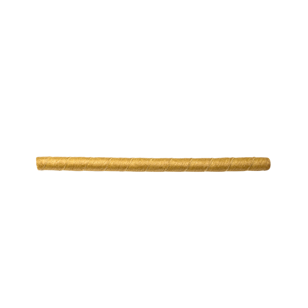 Wholesale Tea Zone Chocolate Wafer Straw 6mm Wrapped - 420 ct