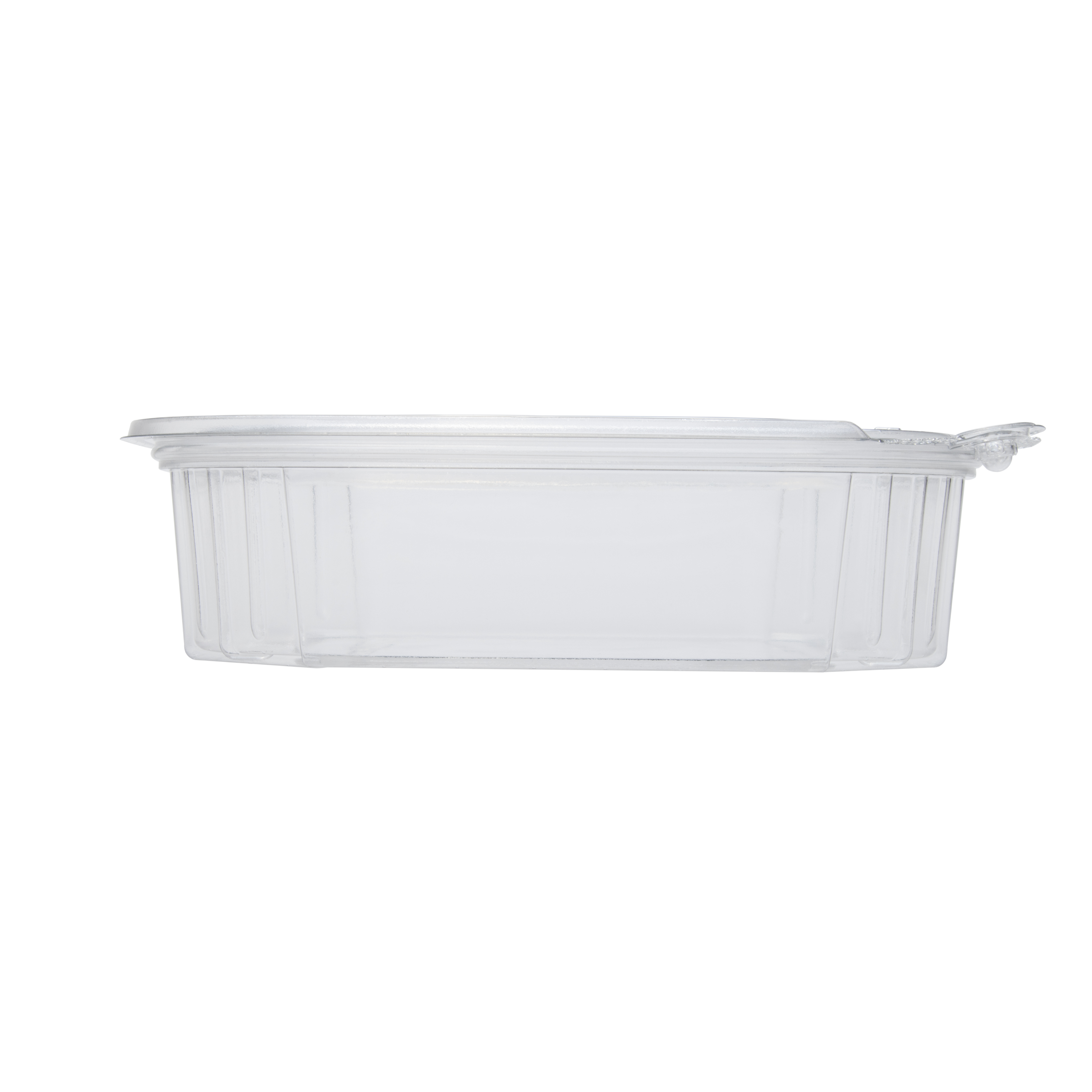 Wholesale 48oz PET Tamper Resistant Deli Container with Flat Lid - 200 ct