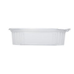 Wholesale 48oz PET Tamper Resistant Deli Container with Flat Lid - 200 ct