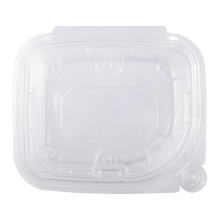 Load image into Gallery viewer, Wholesale 12oz PET Plastic Tamper Resistant Hinged Deli Container with Lid - 200 ct
