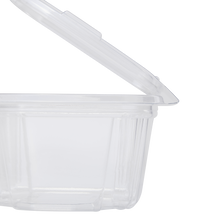 Load image into Gallery viewer, Wholesale 16oz PET Plastic Tamper Resistant Hinged Deli Container with Lid - 200 ct
