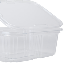 Load image into Gallery viewer, Wholesale 32oz PET Plastic Tamper Resistant Hinged Deli Container with Lid - 200ct
