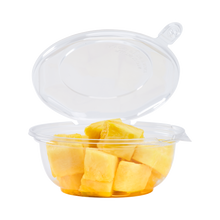 Load image into Gallery viewer, Wholesale 24oz PET Plastic Tamper Resistant Hinged Salad Bowl with Dome Lid - 240 sets

