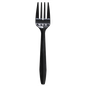 Wholesale PP Plastic Medium Weight Forks Bulk Box Black - 1,000 ct