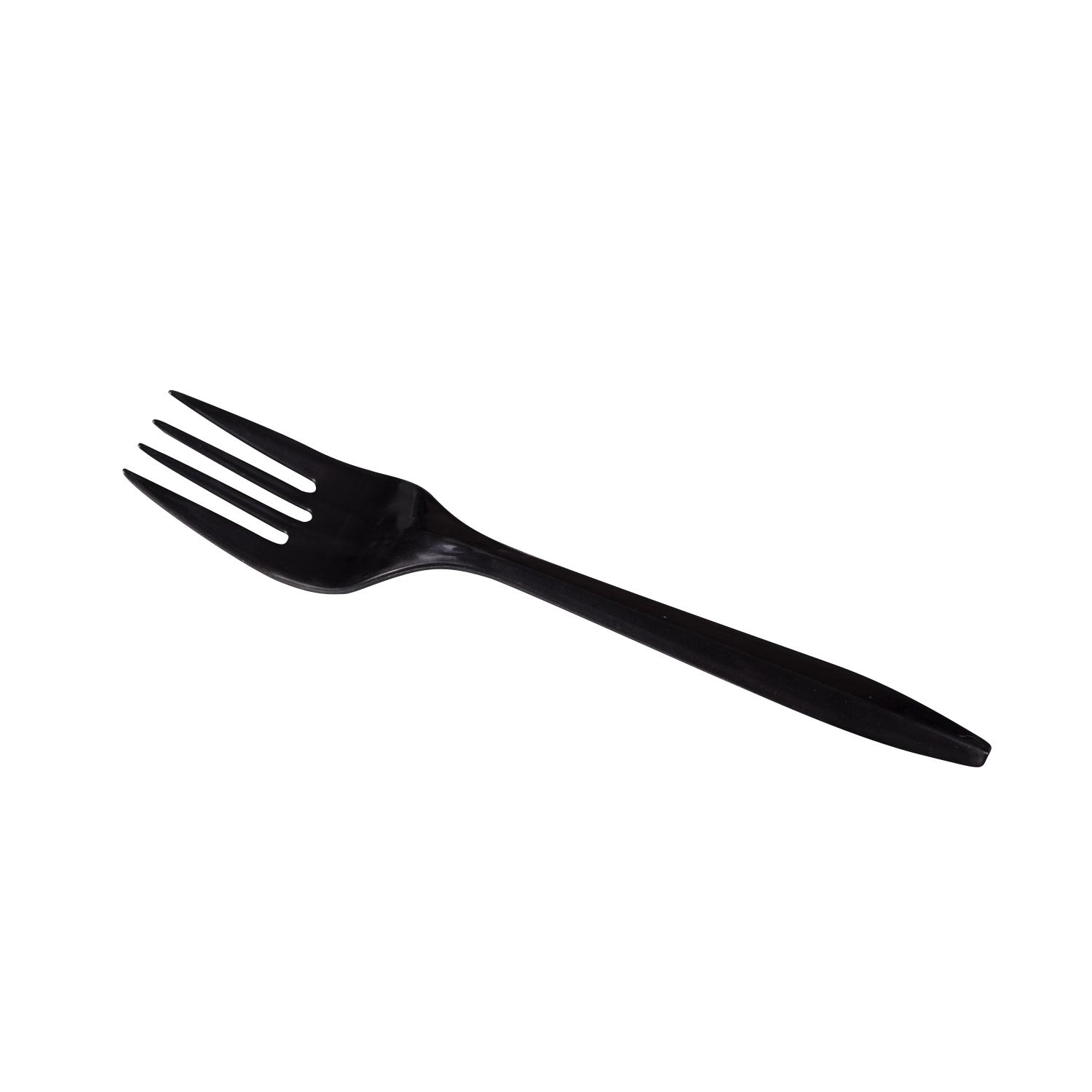 Wholesale PP Plastic Medium Weight Forks Bulk Box Black - 1,000 ct