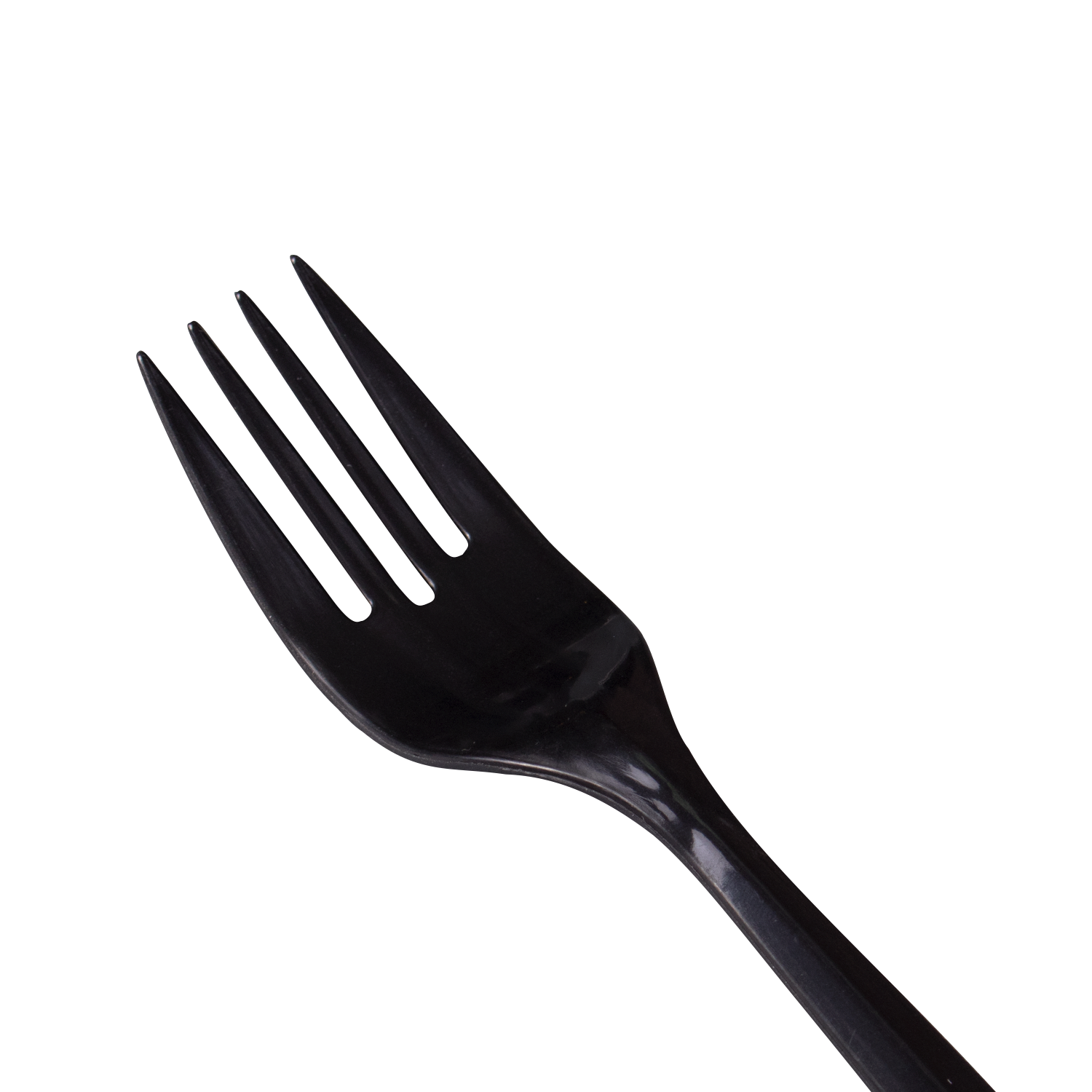 Wholesale PP Plastic Medium Weight Forks Bulk Box Black - 1,000 ct