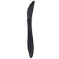 Wholesale PP Plastic Medium Weight Knives Bulk Box Black - 1,000 ct