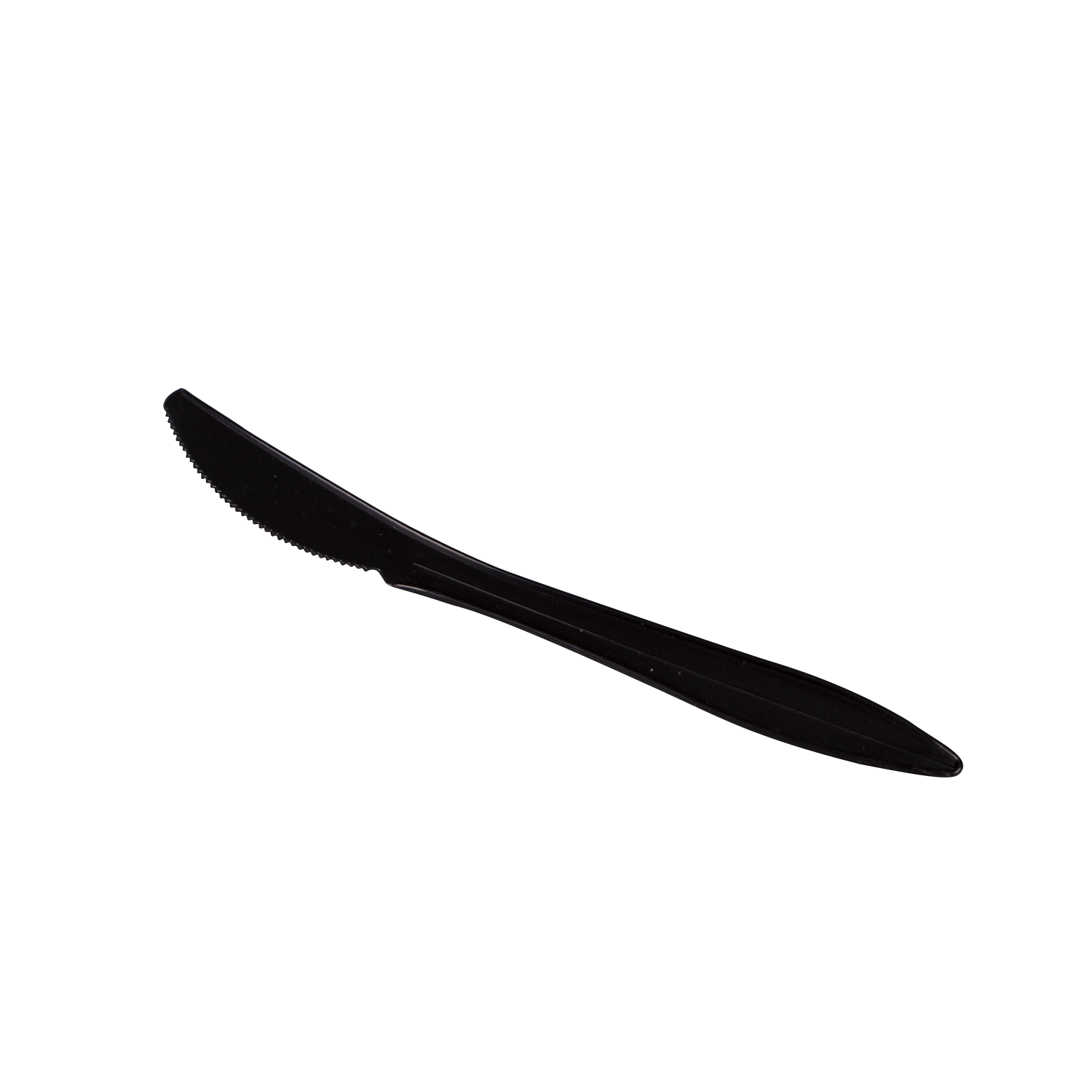Wholesale PP Plastic Medium Weight Knives Bulk Box Black - 1,000 ct