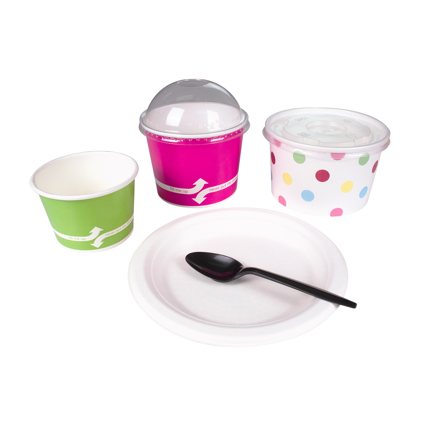 Wholesale PP Plastic Medium Weight Tea Spoons Bulk Box Black - 1,000 ct