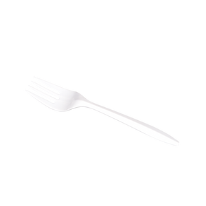 Wholesale PP Plastic Medium Weight Forks White - 1,000 ct